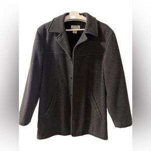 J. Crew Men's Charcoal Pea Coat